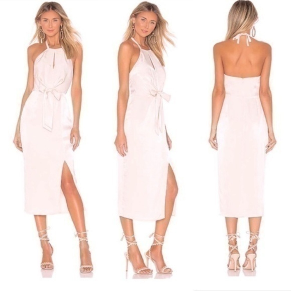 House of Harlow 1960 x Revolve Dress - Milo NWT | Women XL | Ivory White